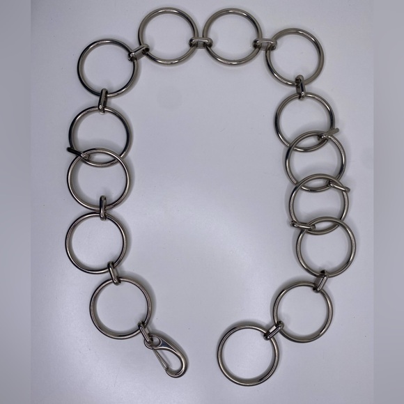 Accessories - Stainless Steel Linked Rings Women's Belt 🌟